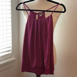 Purplish mauve Express top
